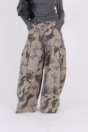 PANTALONE MIMETICO GRIGIO