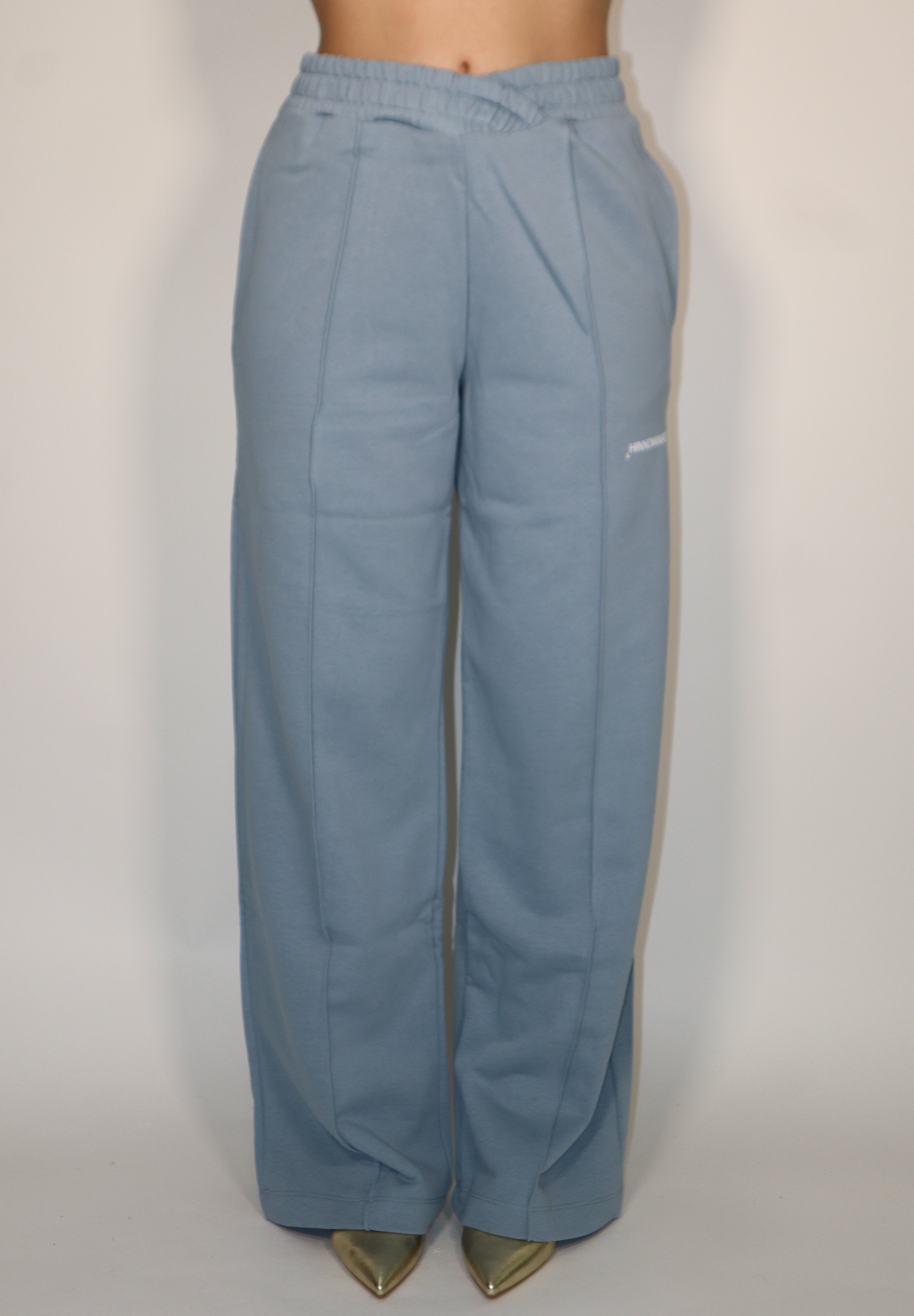 PANTALONE IN FELPA AZZURRO