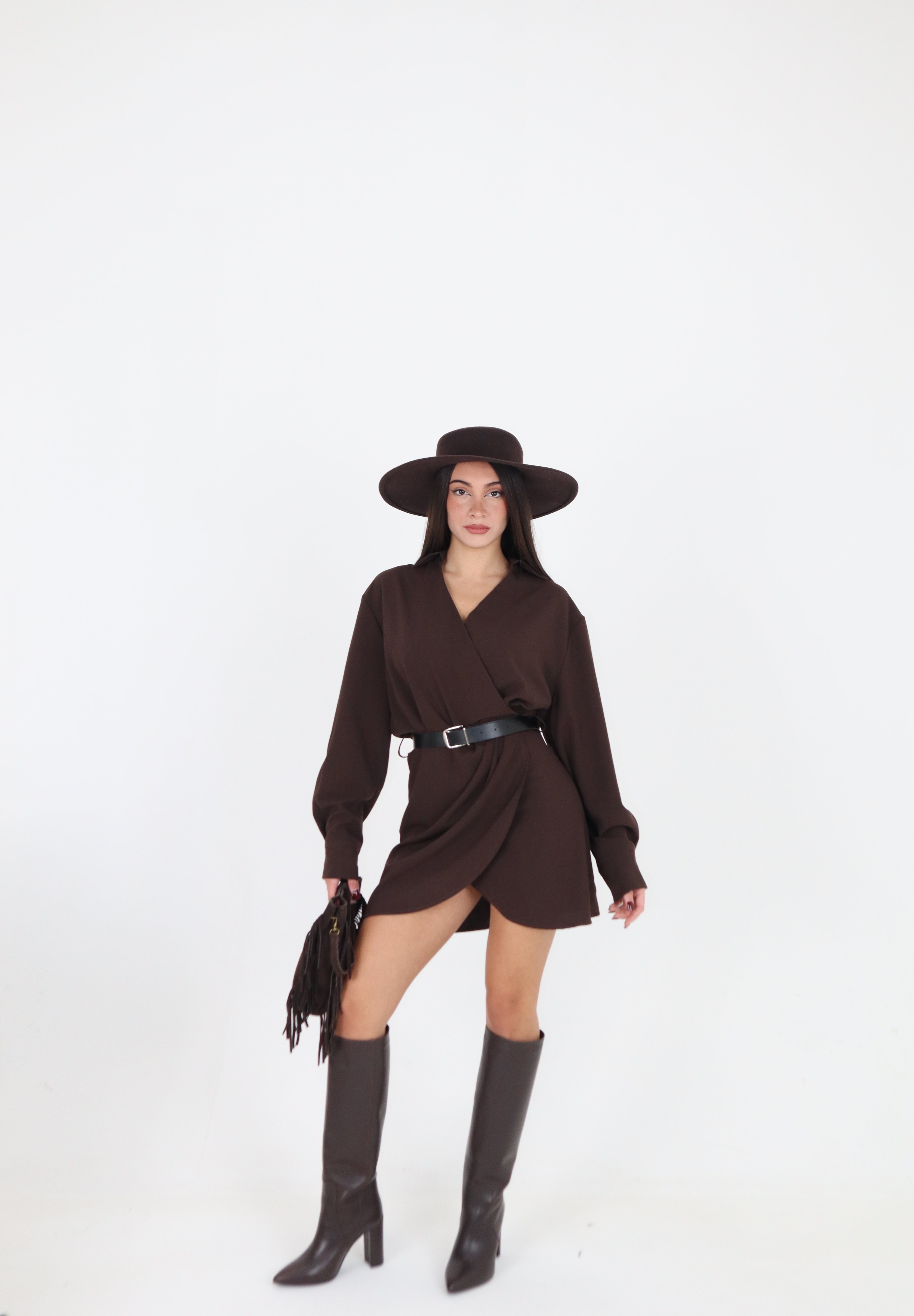 ABITO CHEMISIER CORTO