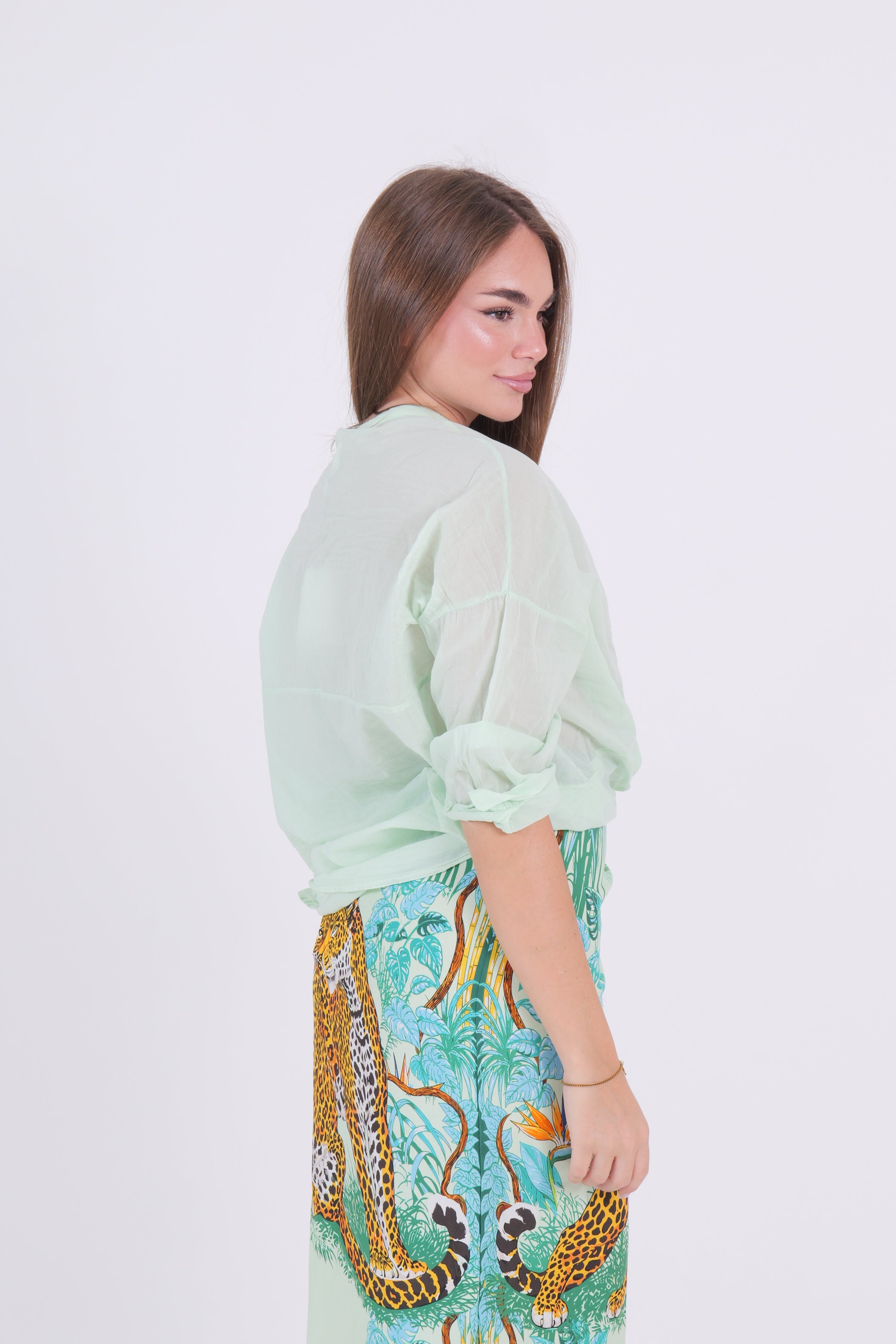 CAMICIA ACQUA MARINA