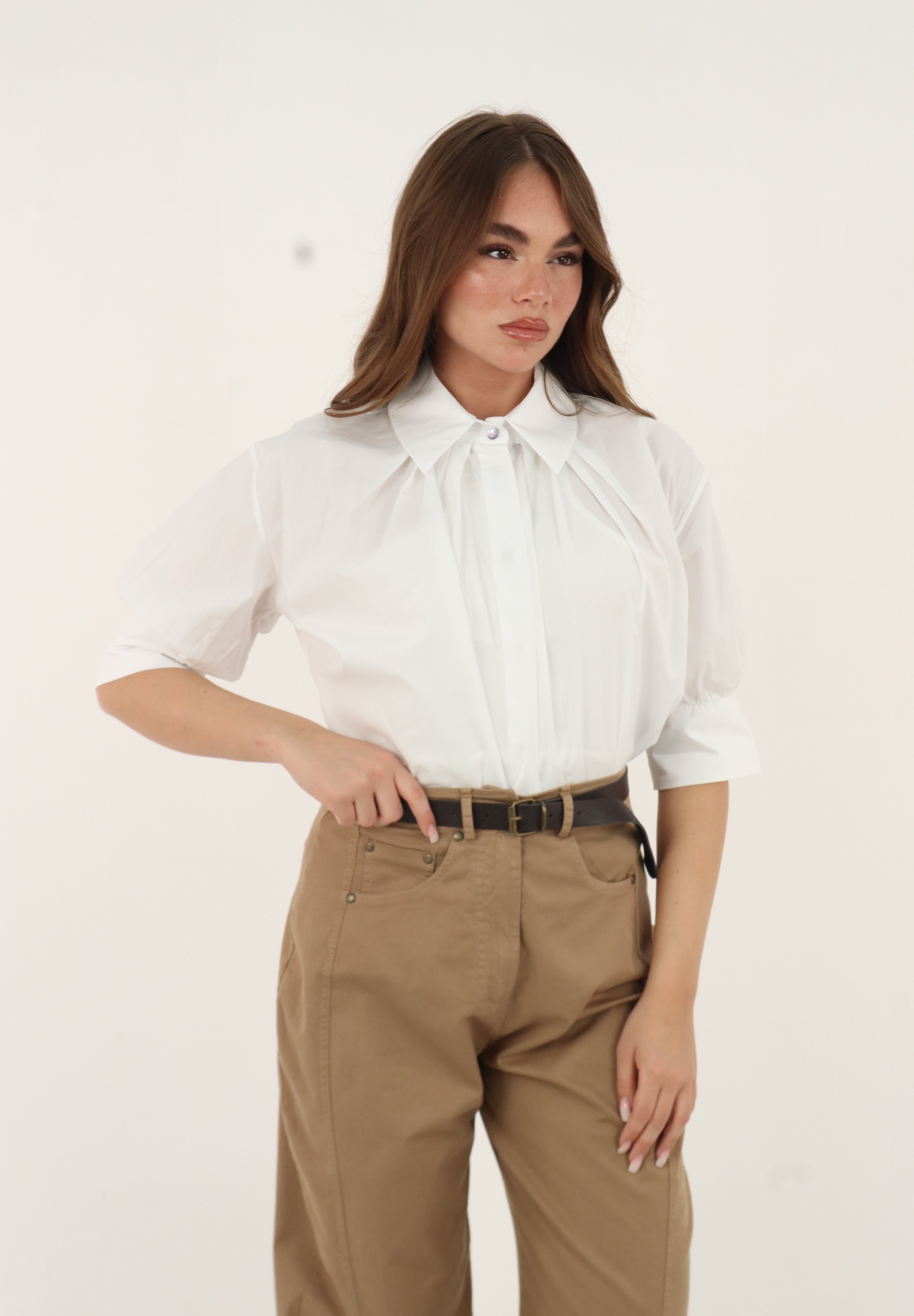 CAMICIA BONTON BIANCA