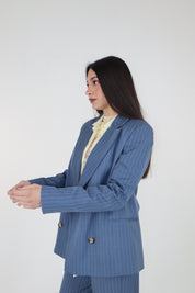 BLAZER BLU DENIM