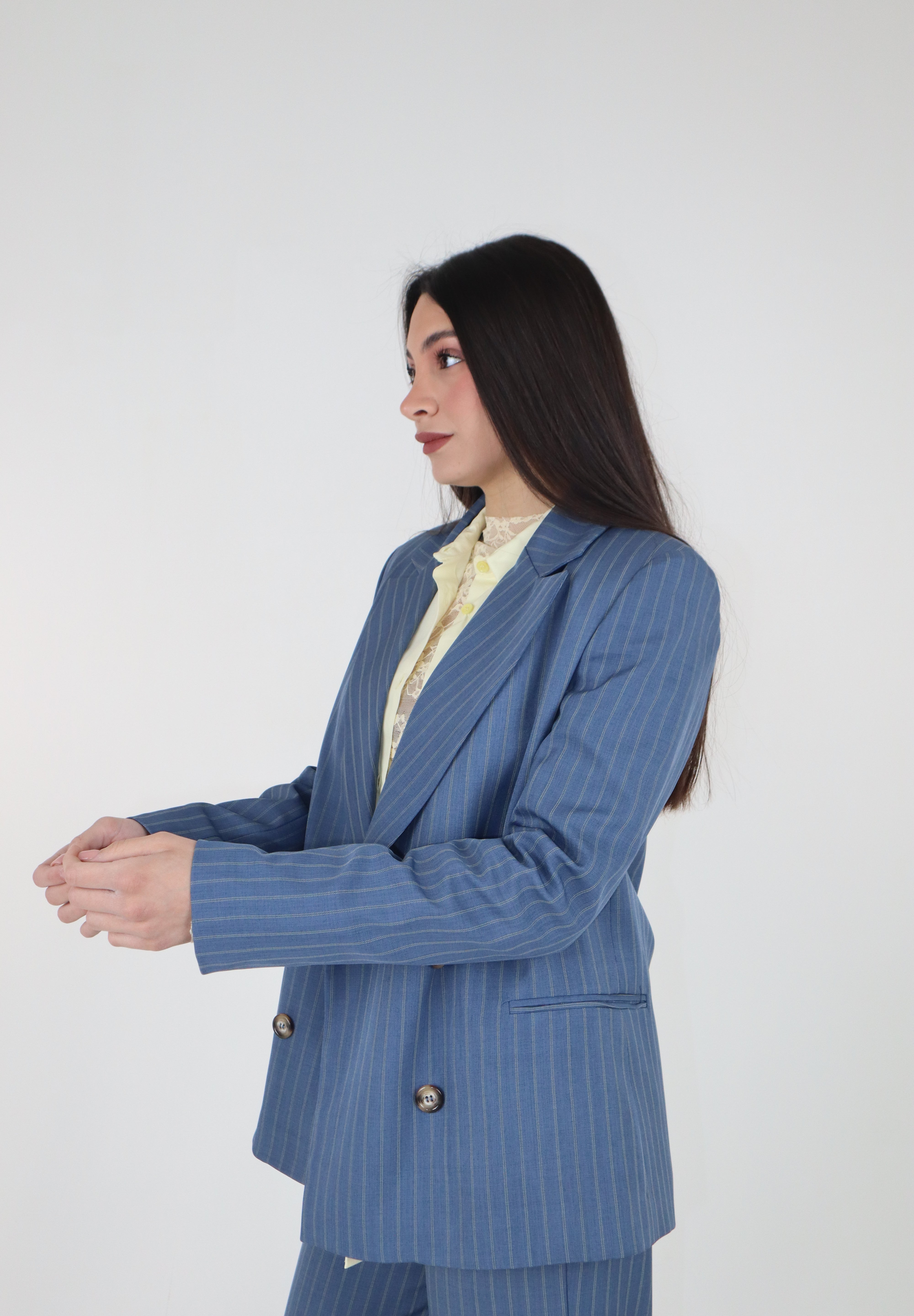 BLAZER BLU DENIM