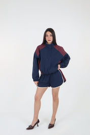 SHORT NYLON BLU