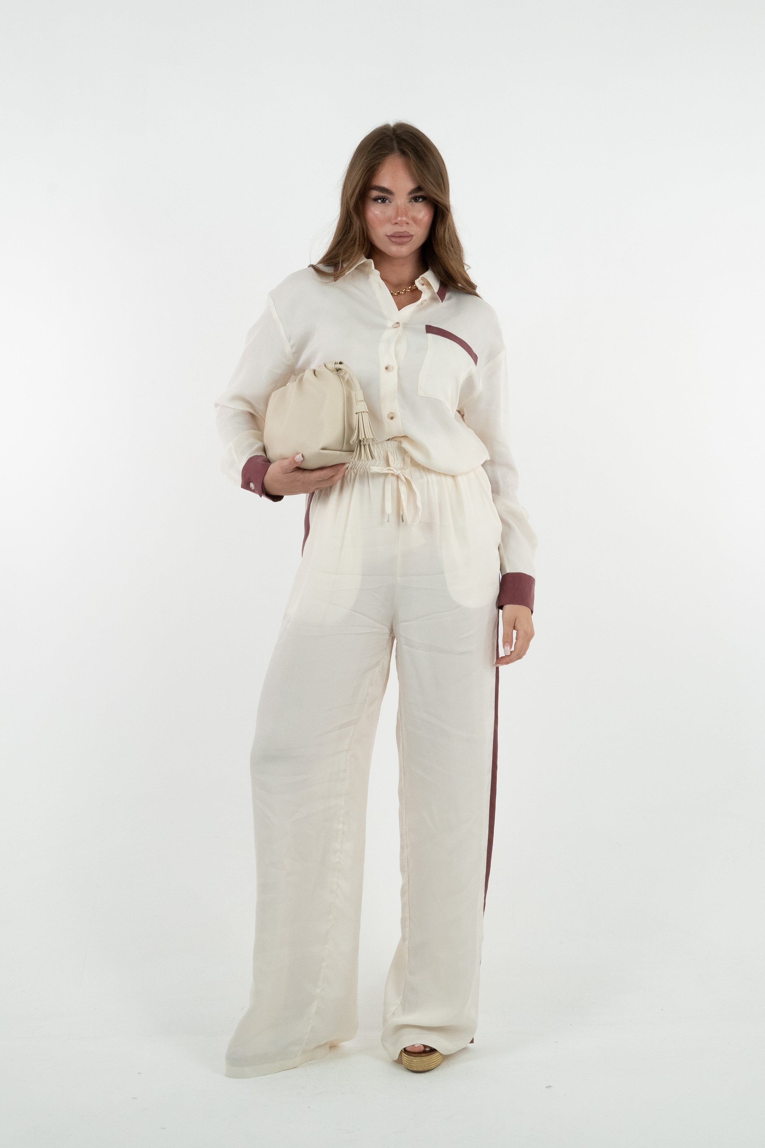 CAMICIA JESS WINE