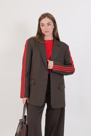 BLAZER MORO/ROSSO