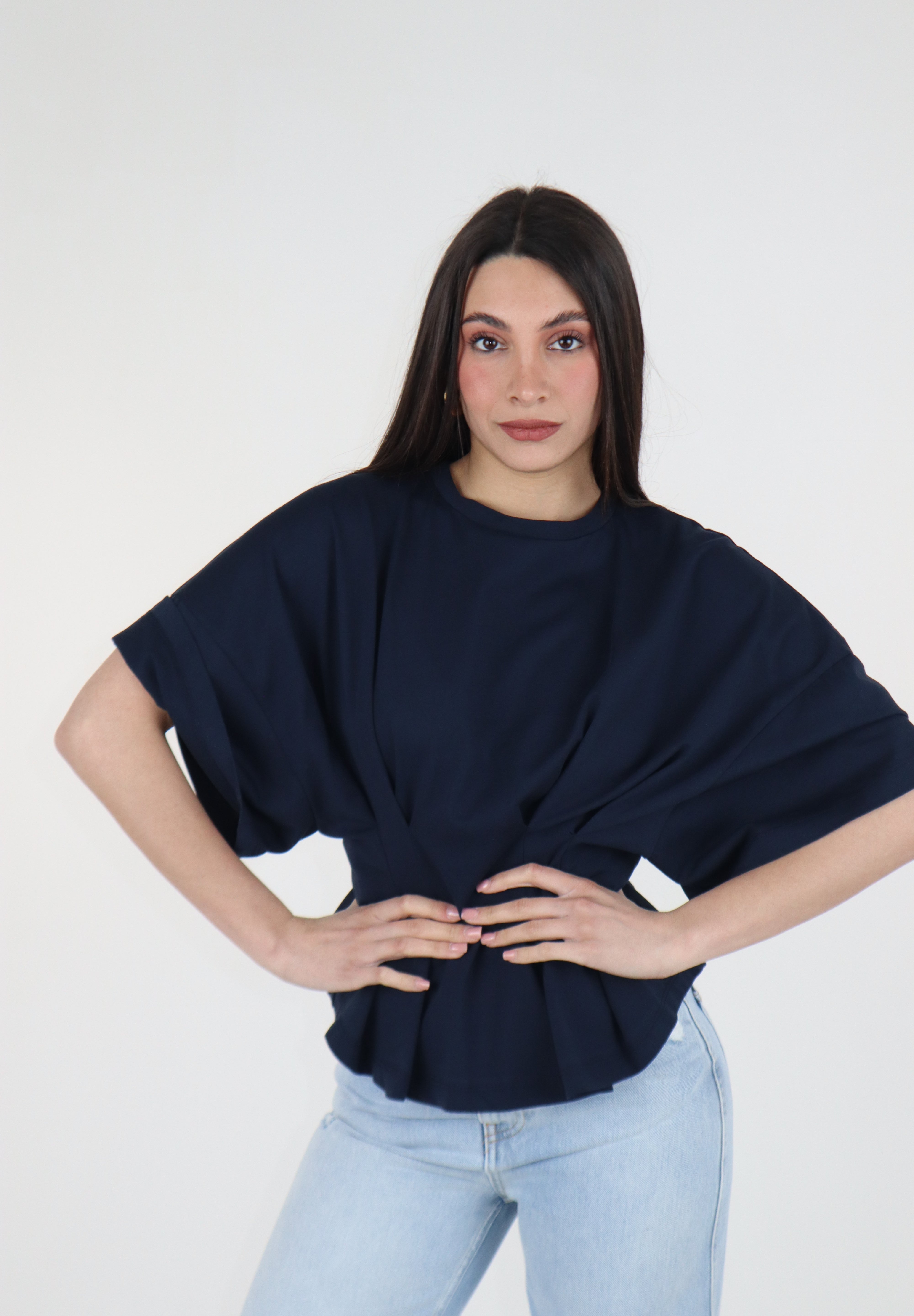 T-SHIRT BLU TENSIONE