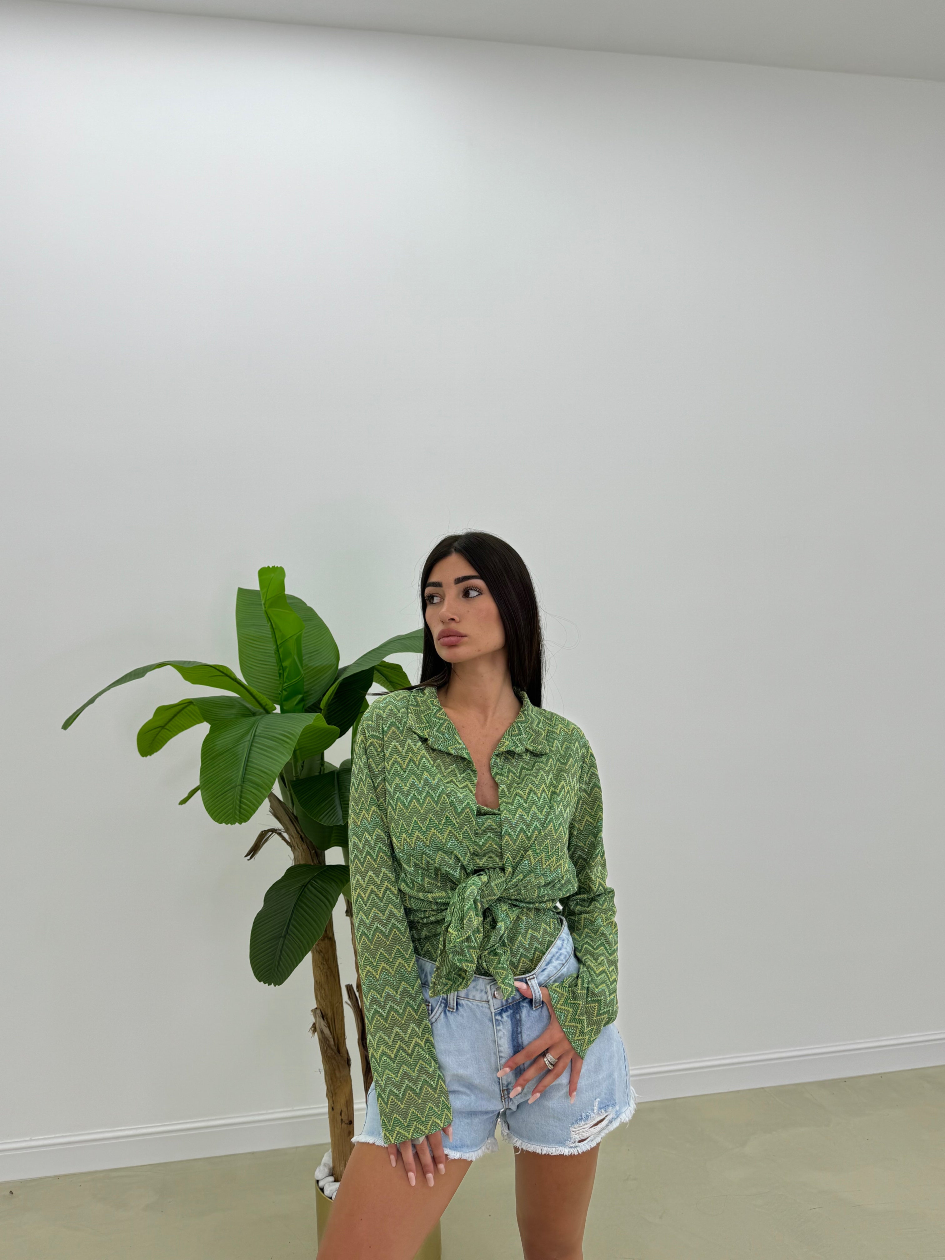 CAMICIA GREEN