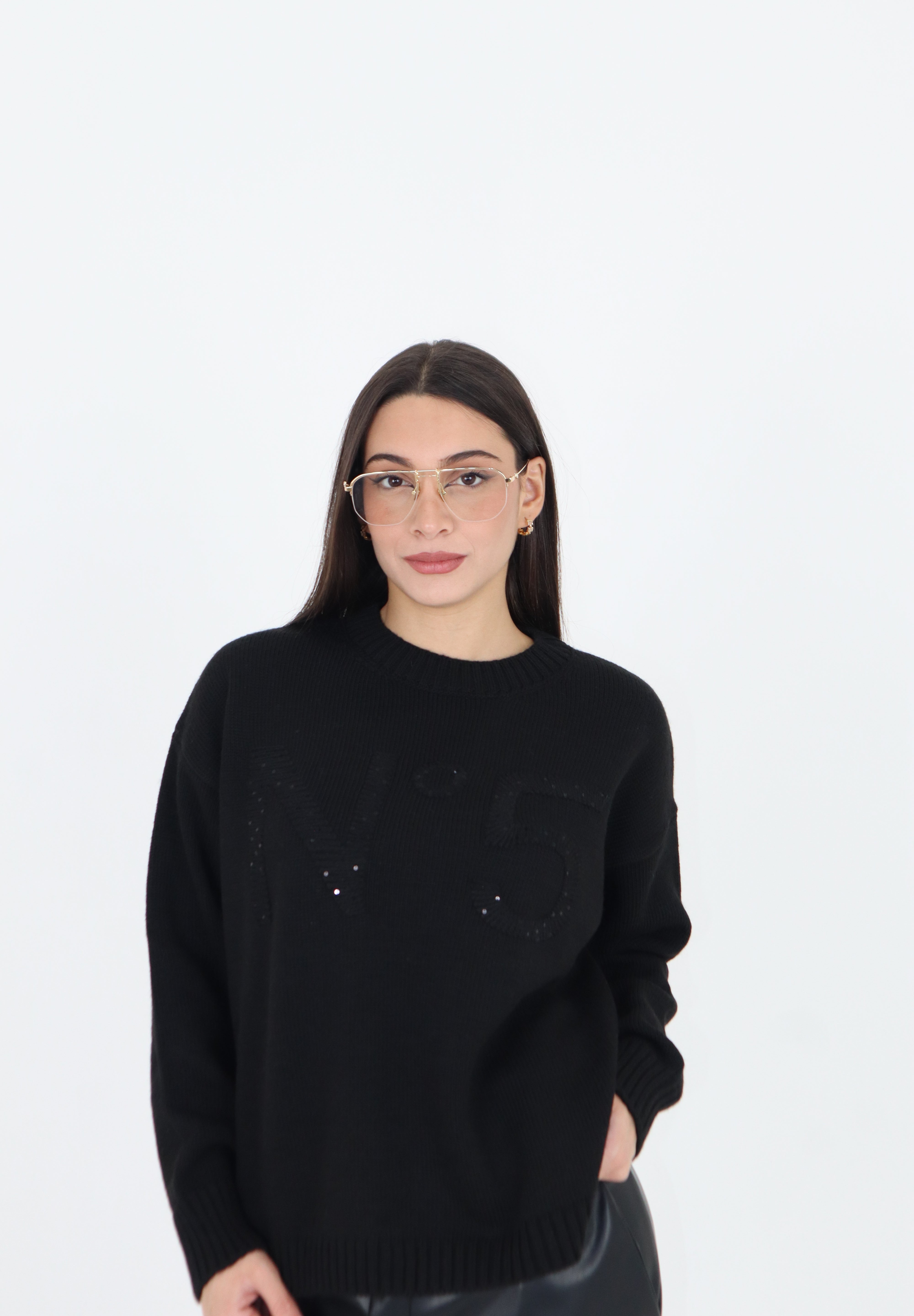 PULL N•5 CON PAILLETTES