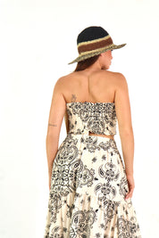 TOP FASCIA JACQUARD