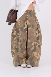 PANTALONE MIMETICO VERDE