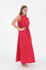ABITO COULISSE ROSSO