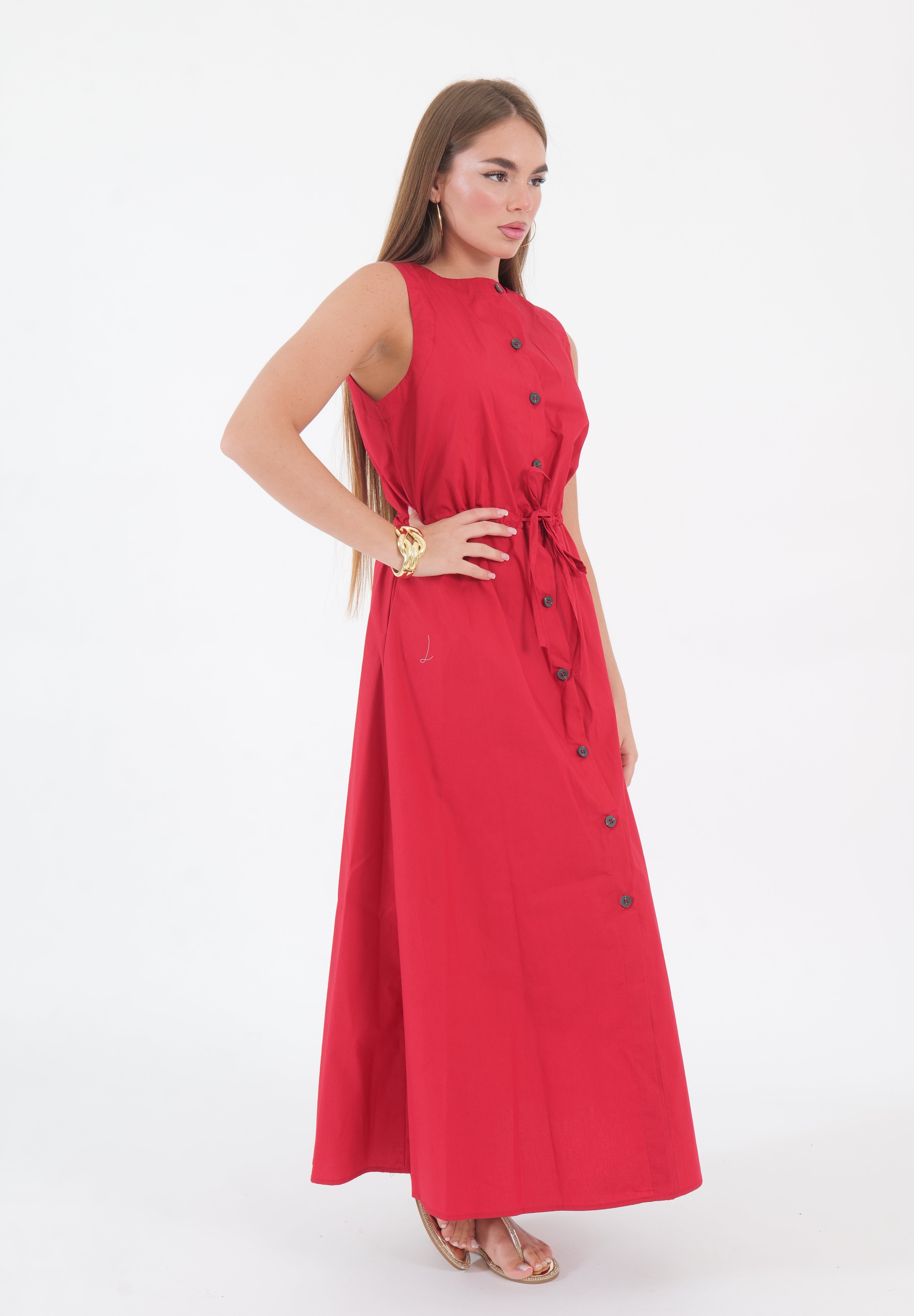 ABITO COULISSE ROSSO