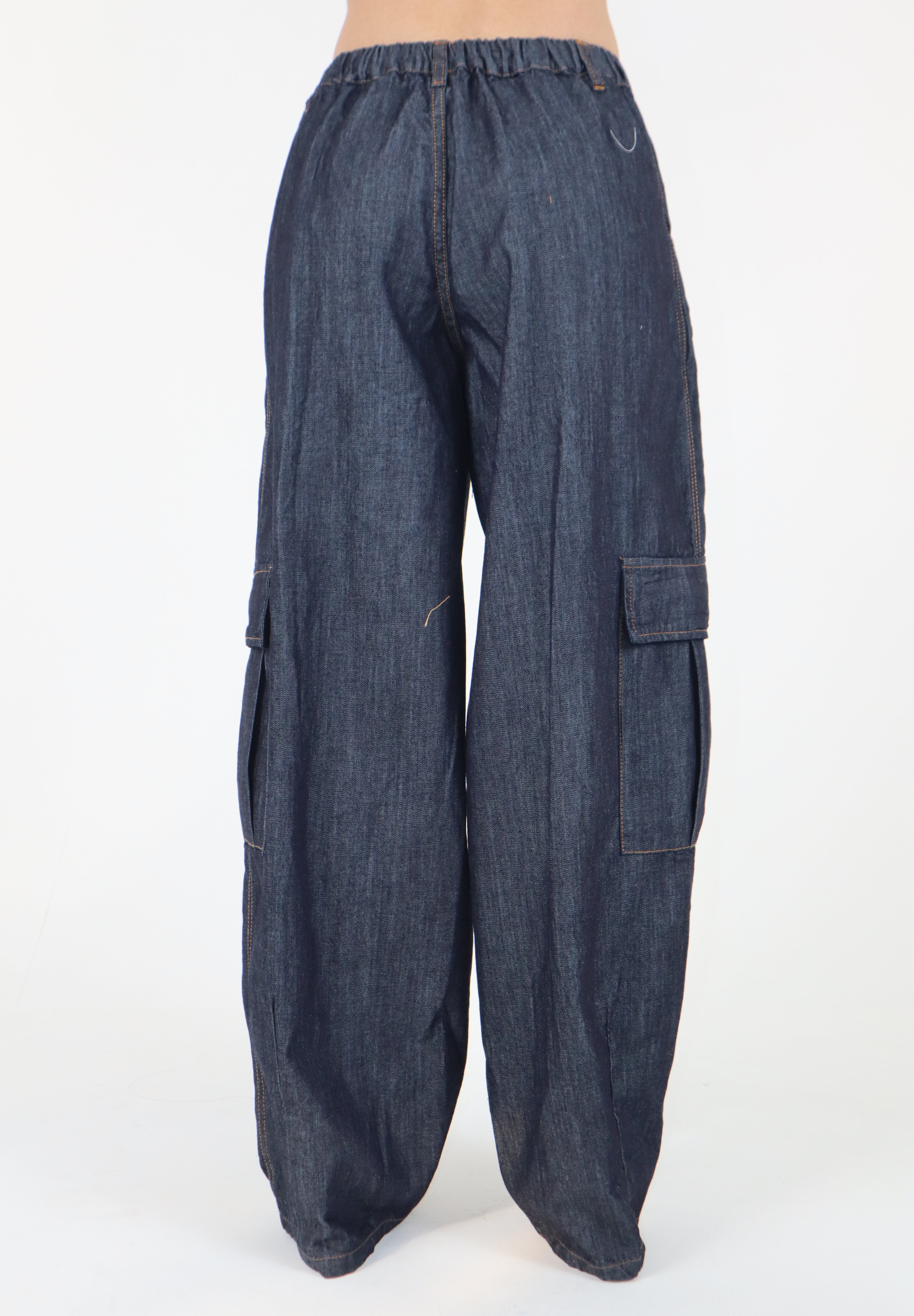PANTALONE DENIM CARGO