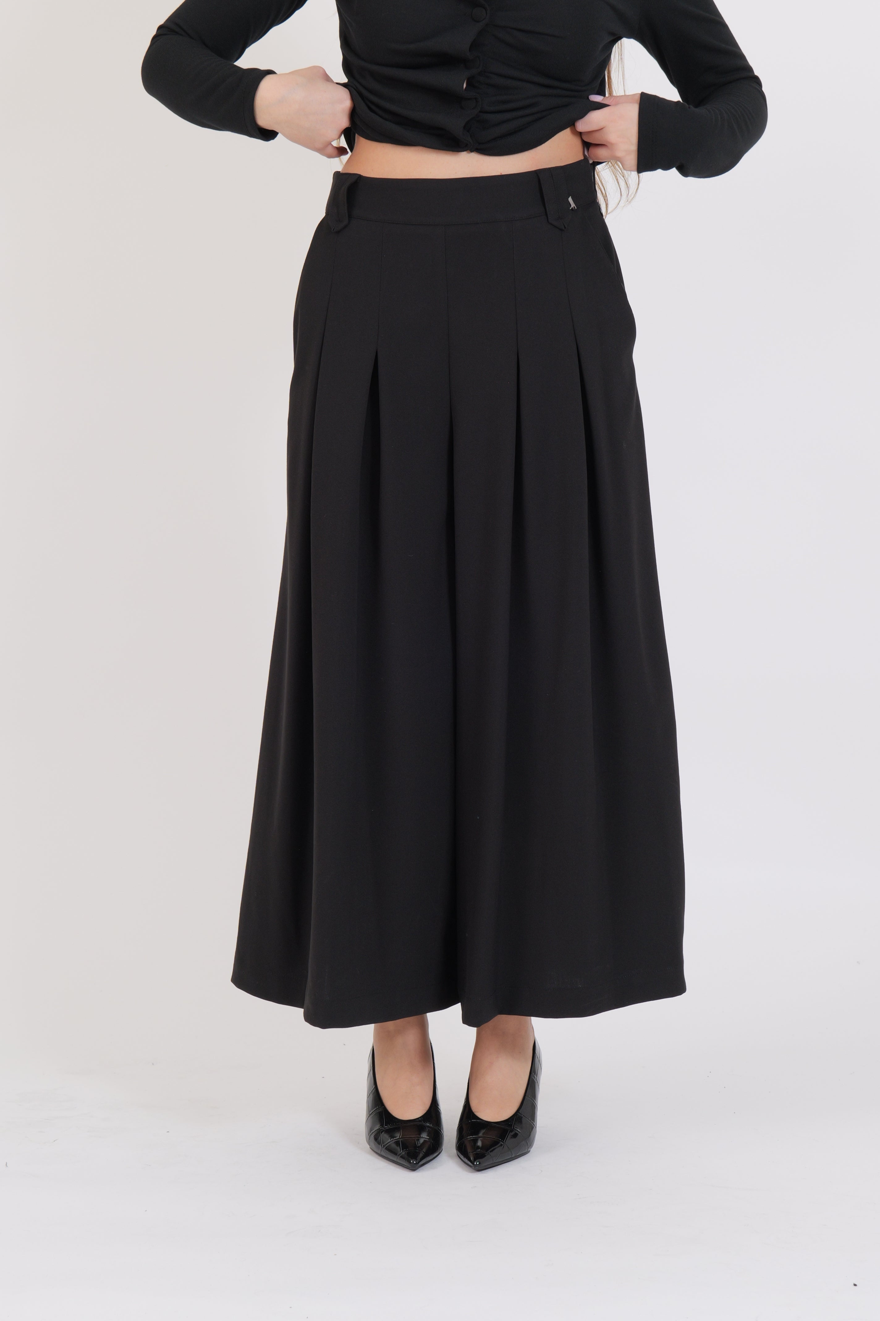 PANTALONI NERO PENCES DIXIE
