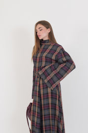 CAMICIA GENNY BORDEAUX/GRIGIO/MORO