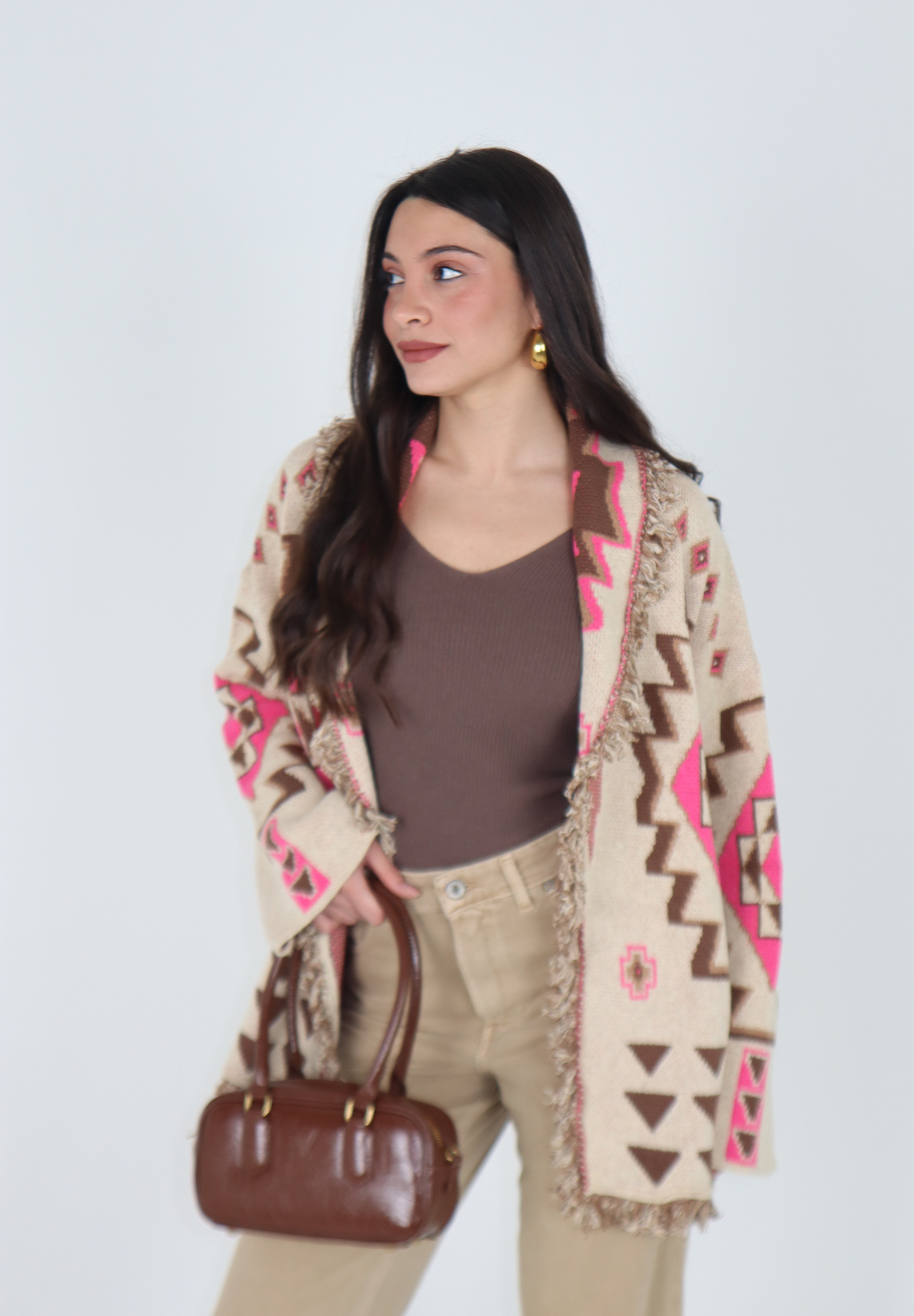 CARDIGAN MICOL FUXIA