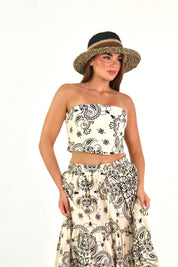 TOP FASCIA JACQUARD