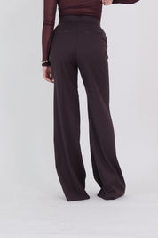 STRAIGHT RIO PANTS RUBY NOIR