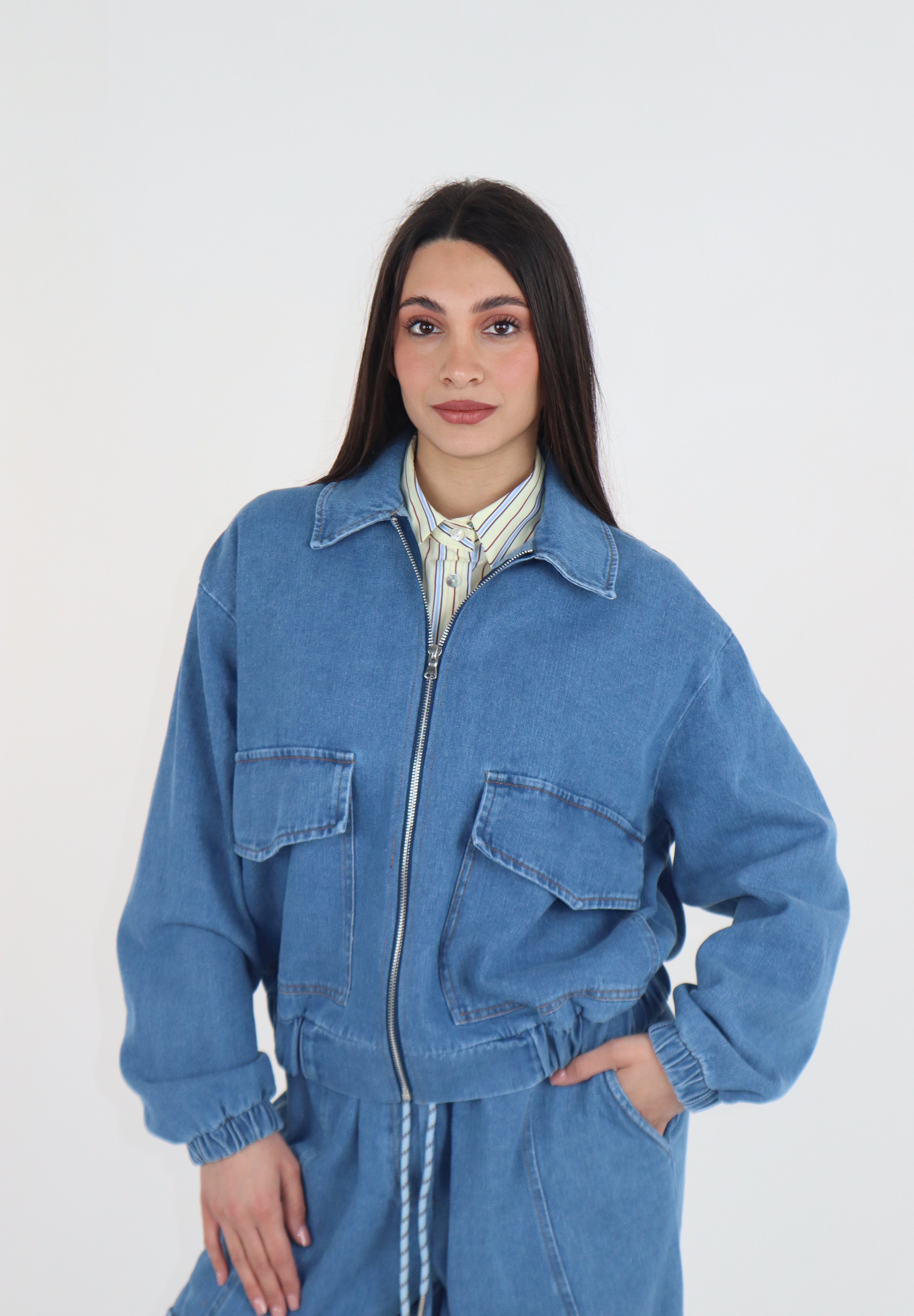 GIUBBOTTO DENIM DIXIE