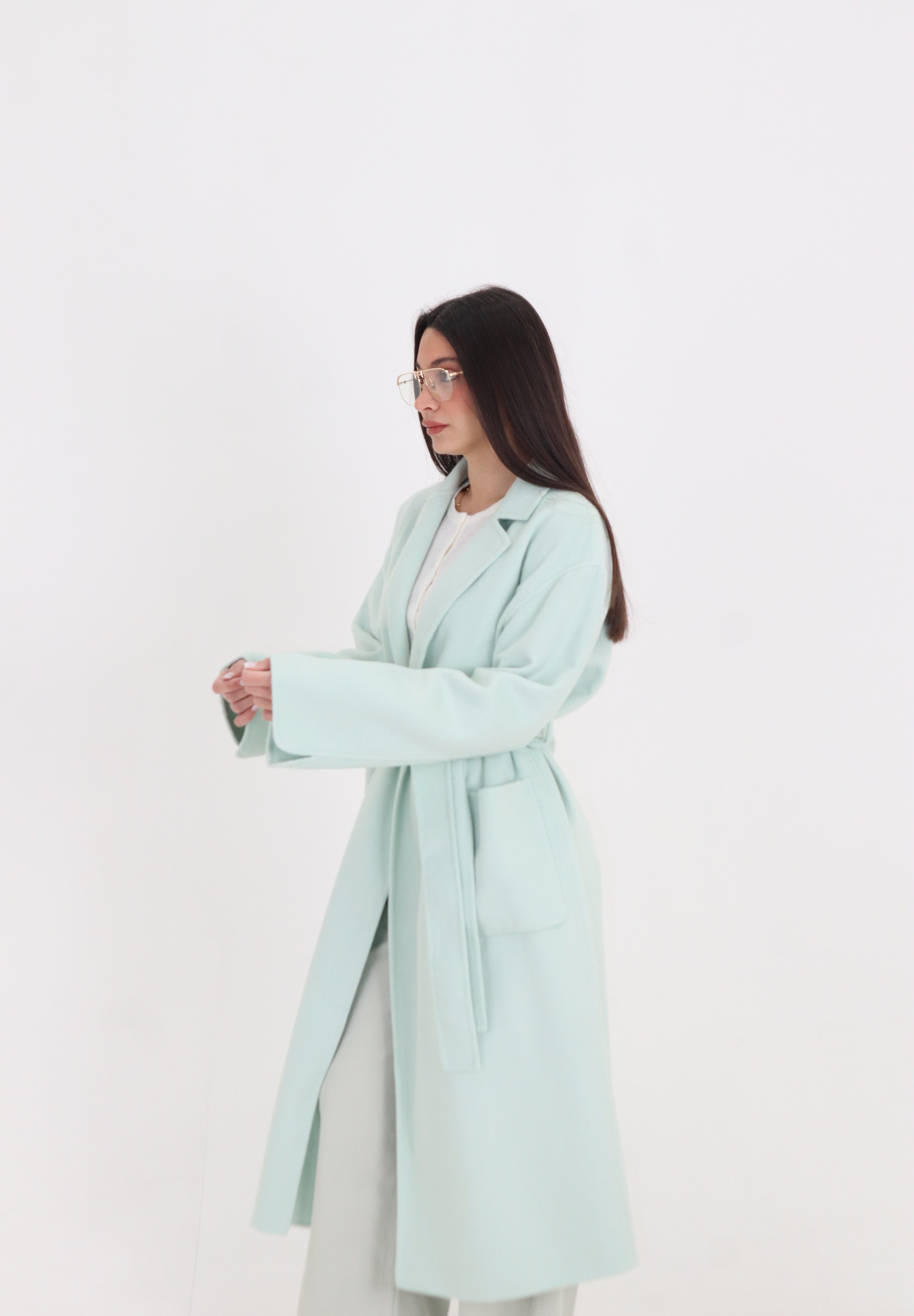 CAPPOTTO SOFT PASTEL ACQUA MARINA