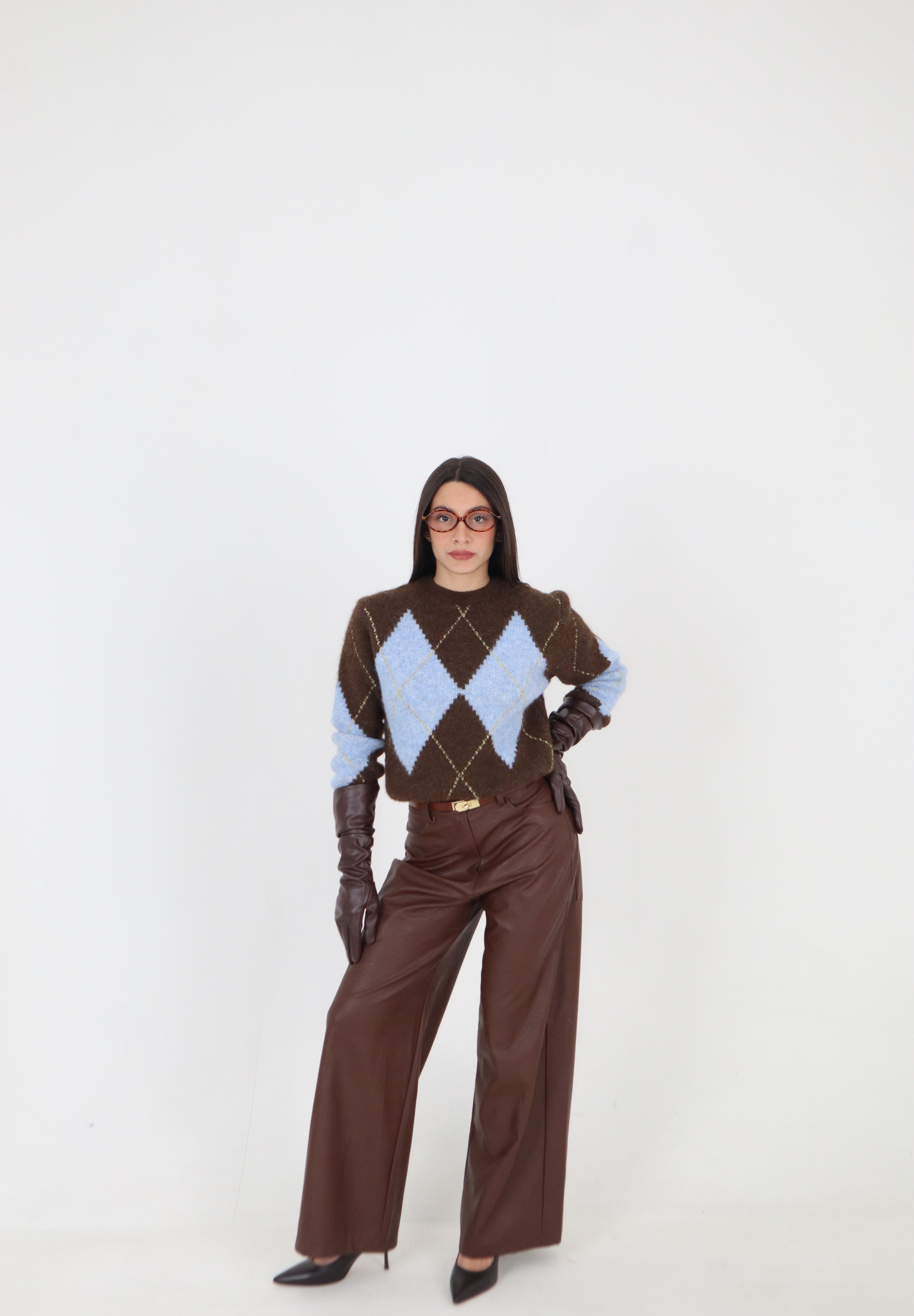 PANTALONE GIUSY ECOPELLE