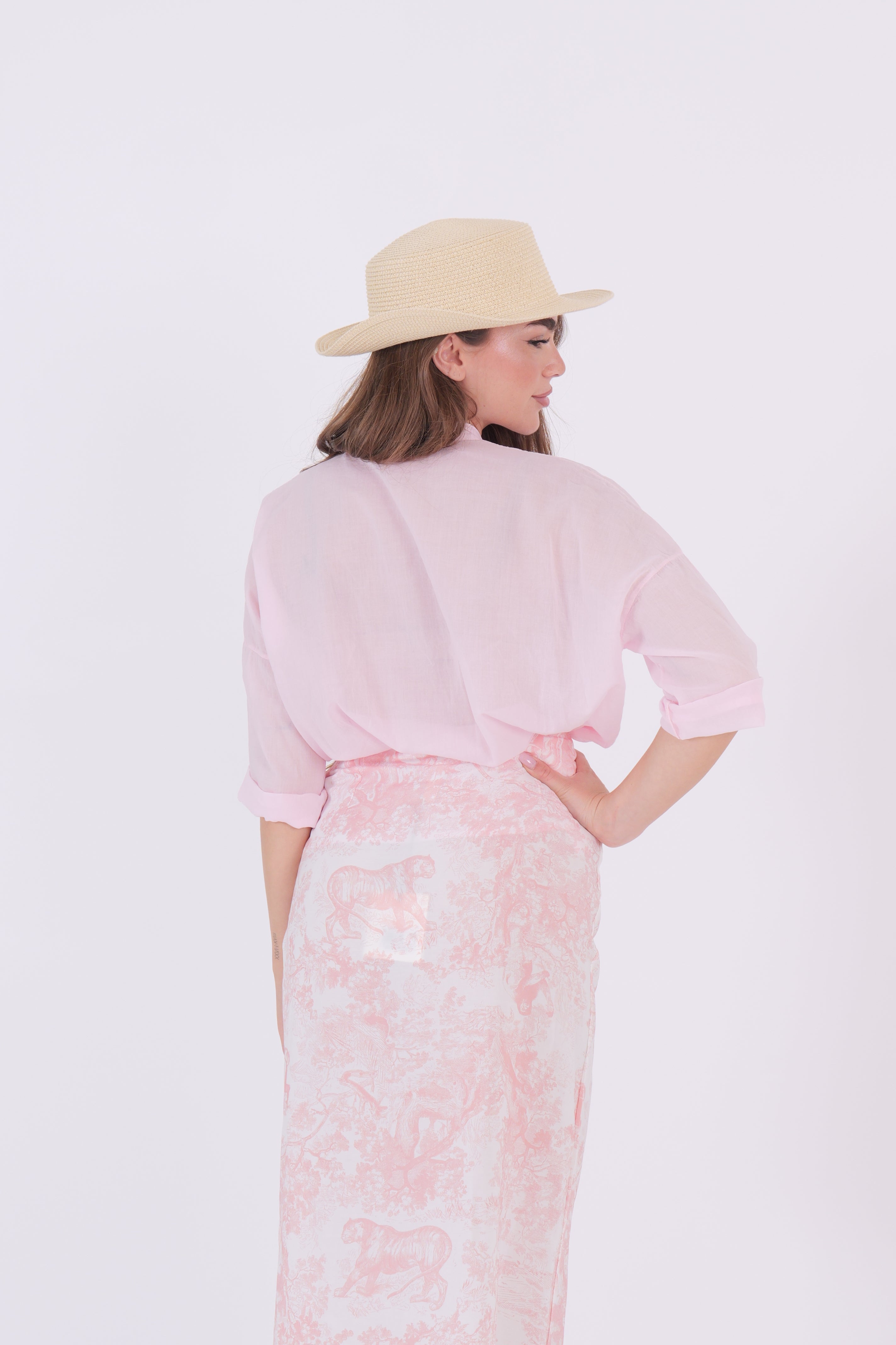 CAMICIA MUSSOLA ROSA