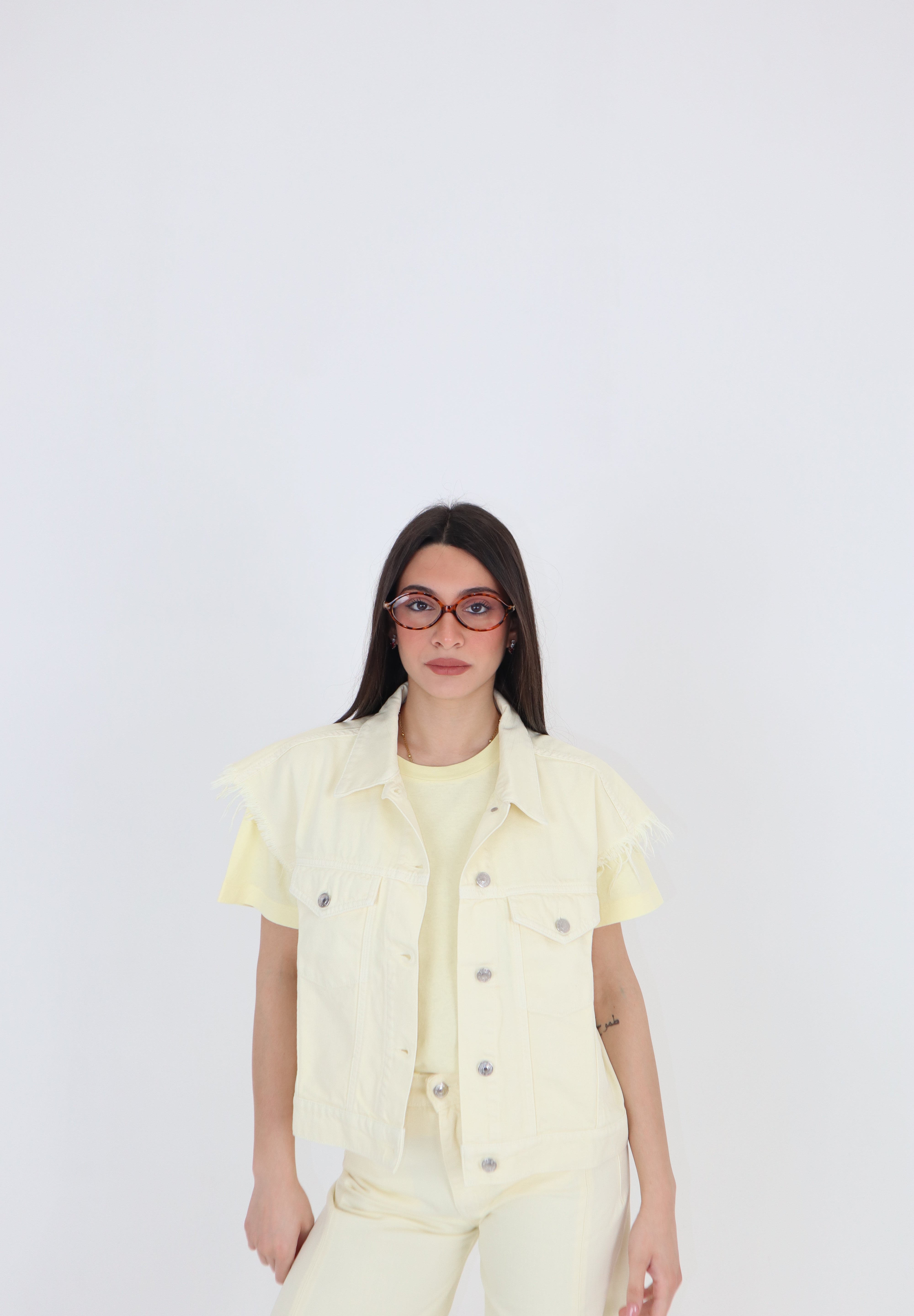 GILET COLORS GIALLO
