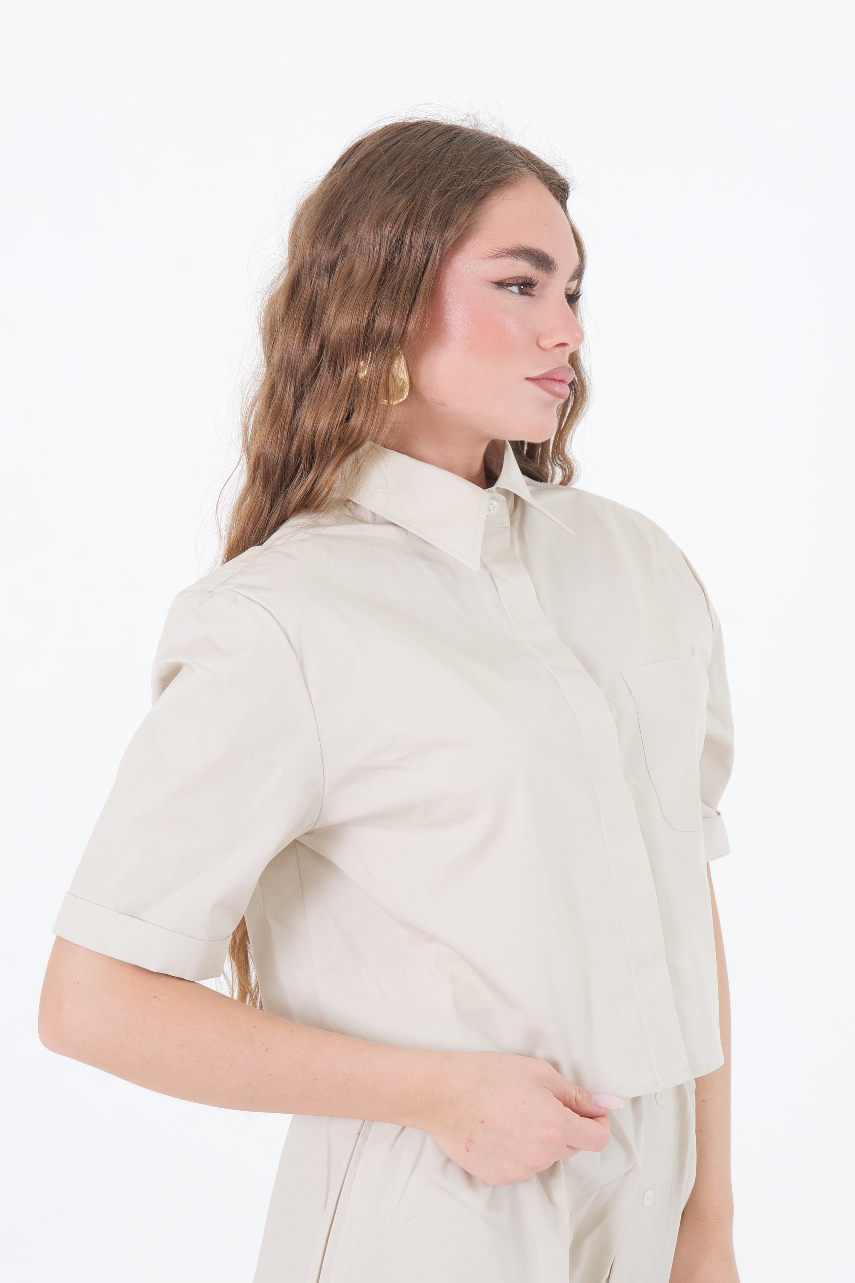 CAMICIA HANNA BEIGE