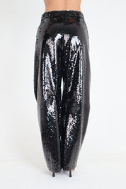 PANTALONE BALLON IN PAILLETTES