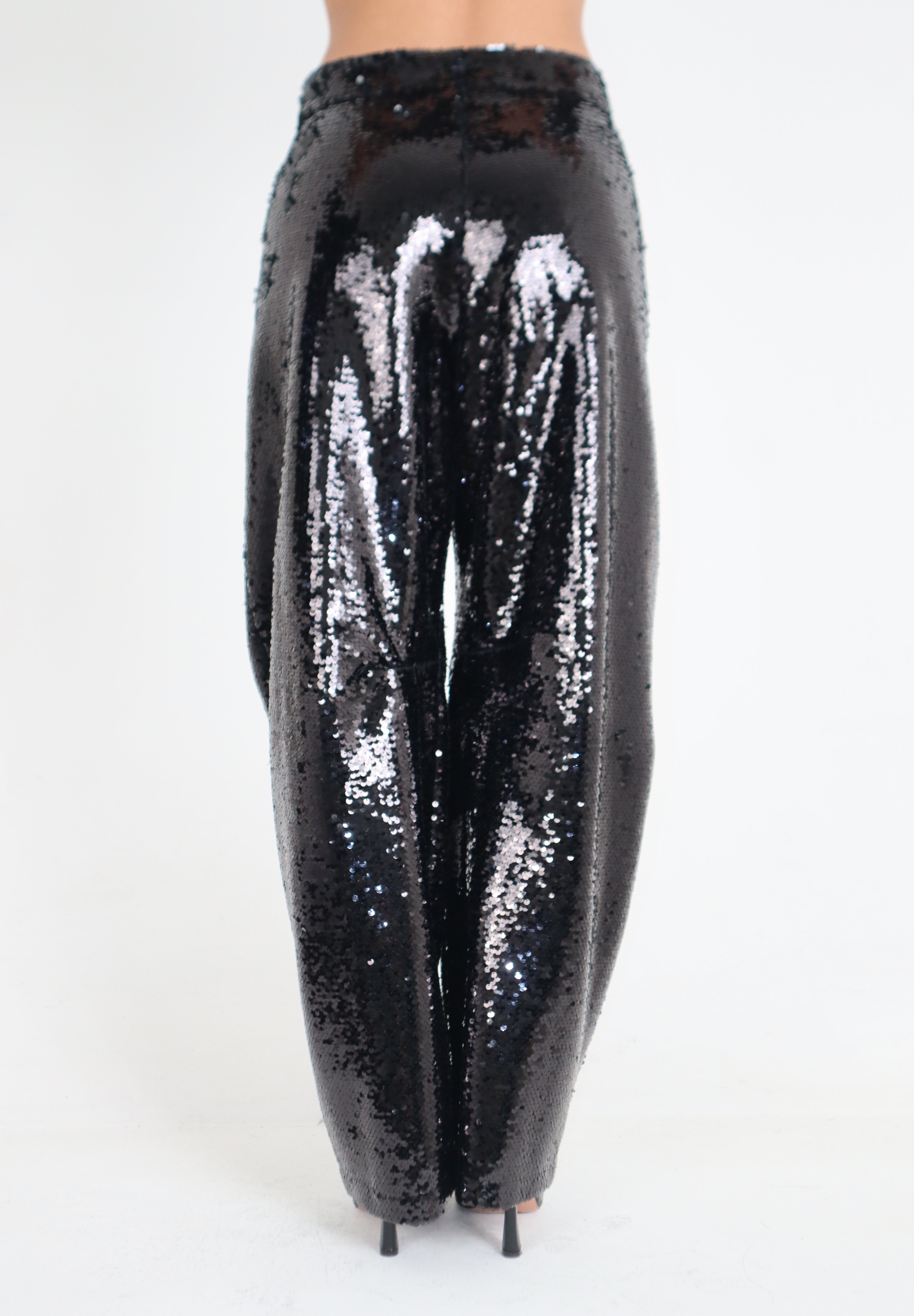 PANTALONE BALLON IN PAILLETTES