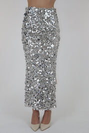 GONNA MIDI PAILLETTES