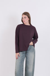 T-SHIRT BASIC VICOLO BORDEAUX