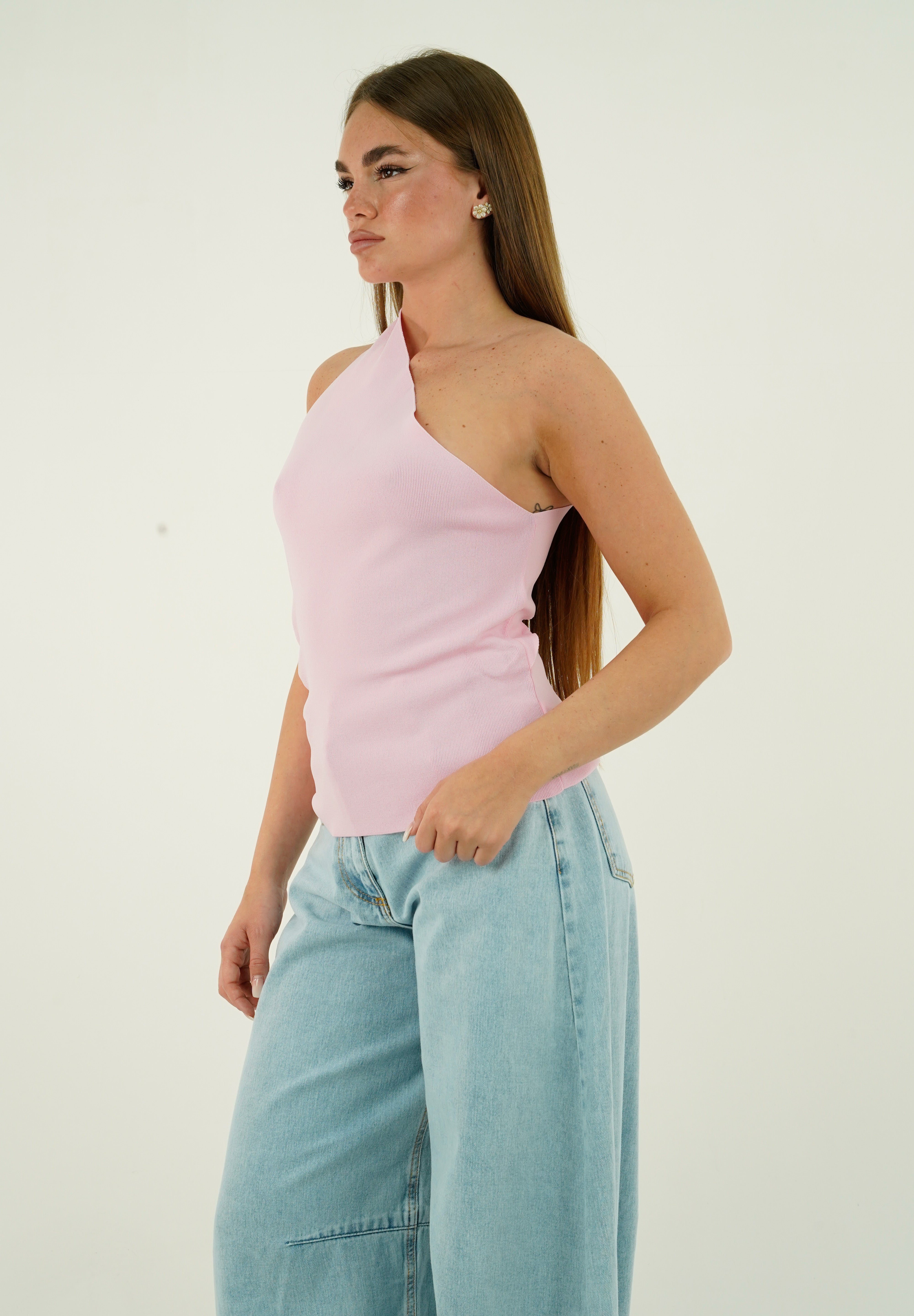 TOP MONOSPALLA PINK