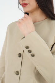 GIACCA LONDON SABBIA