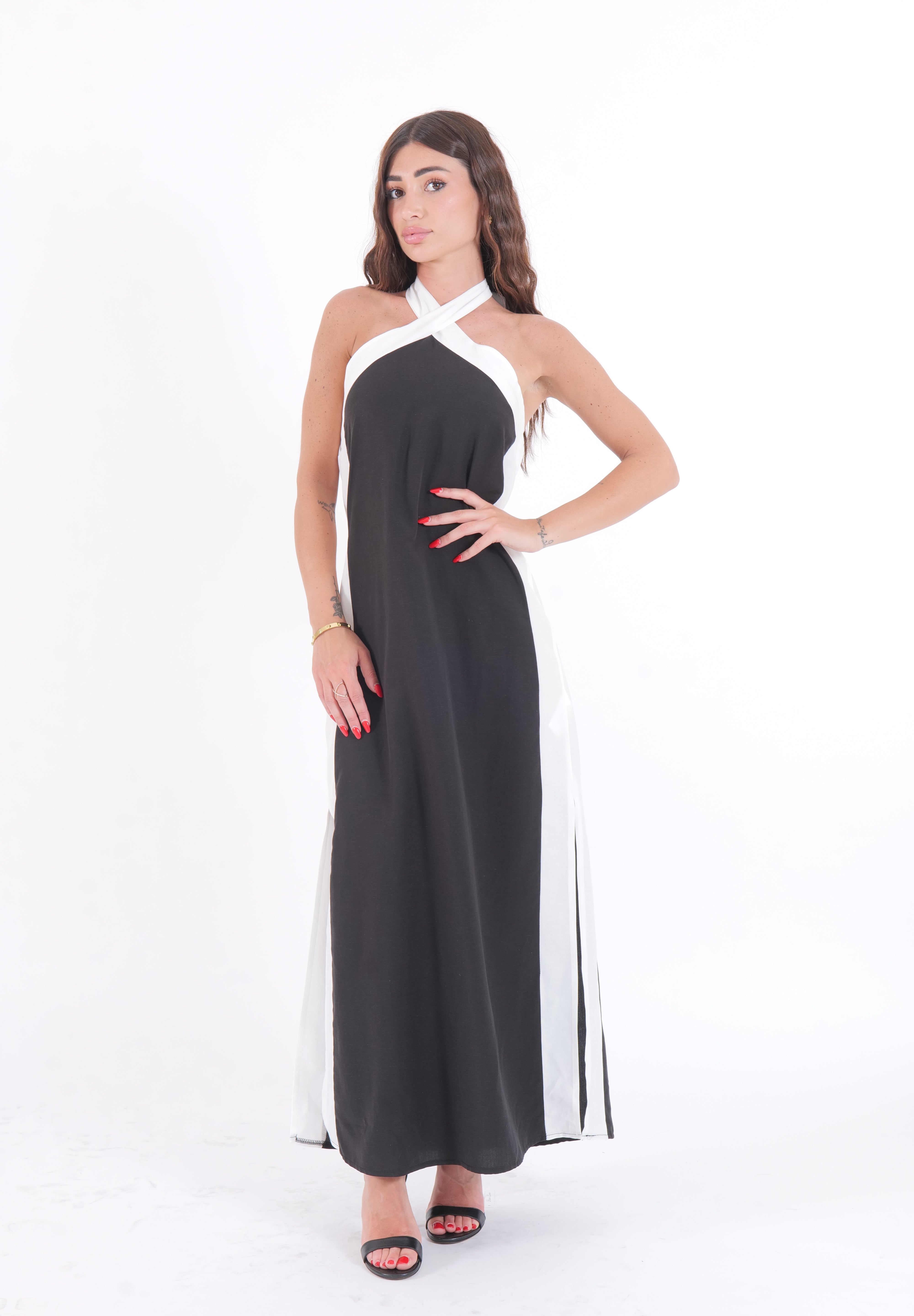 DRESS PAMPLONA NERO