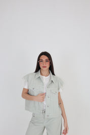 GILET COLORS VERDE