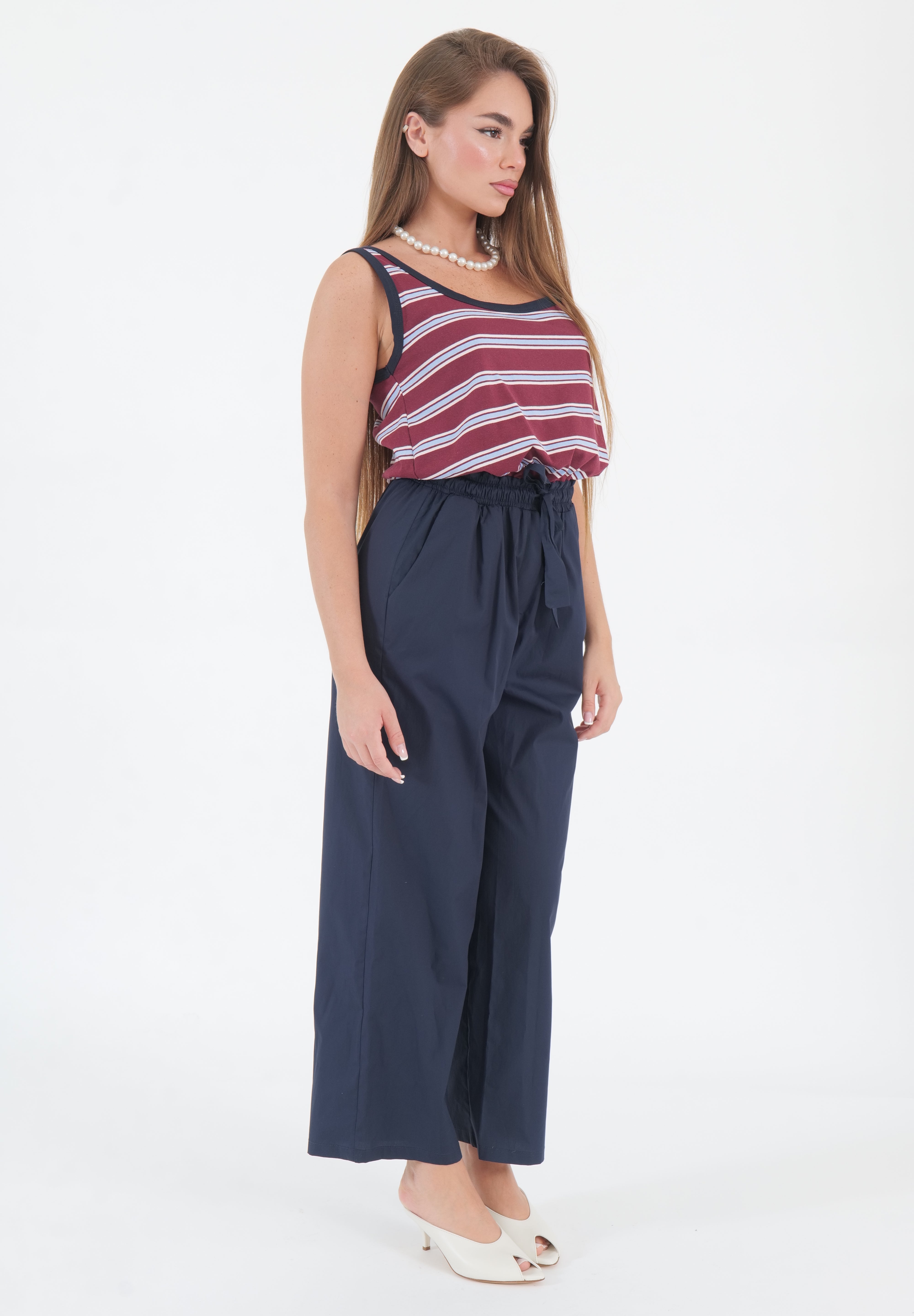JUMPSUIT BORDEAUX BLU E CELESTE