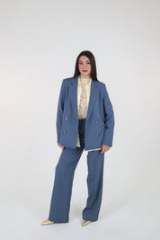 BLAZER BLU DENIM