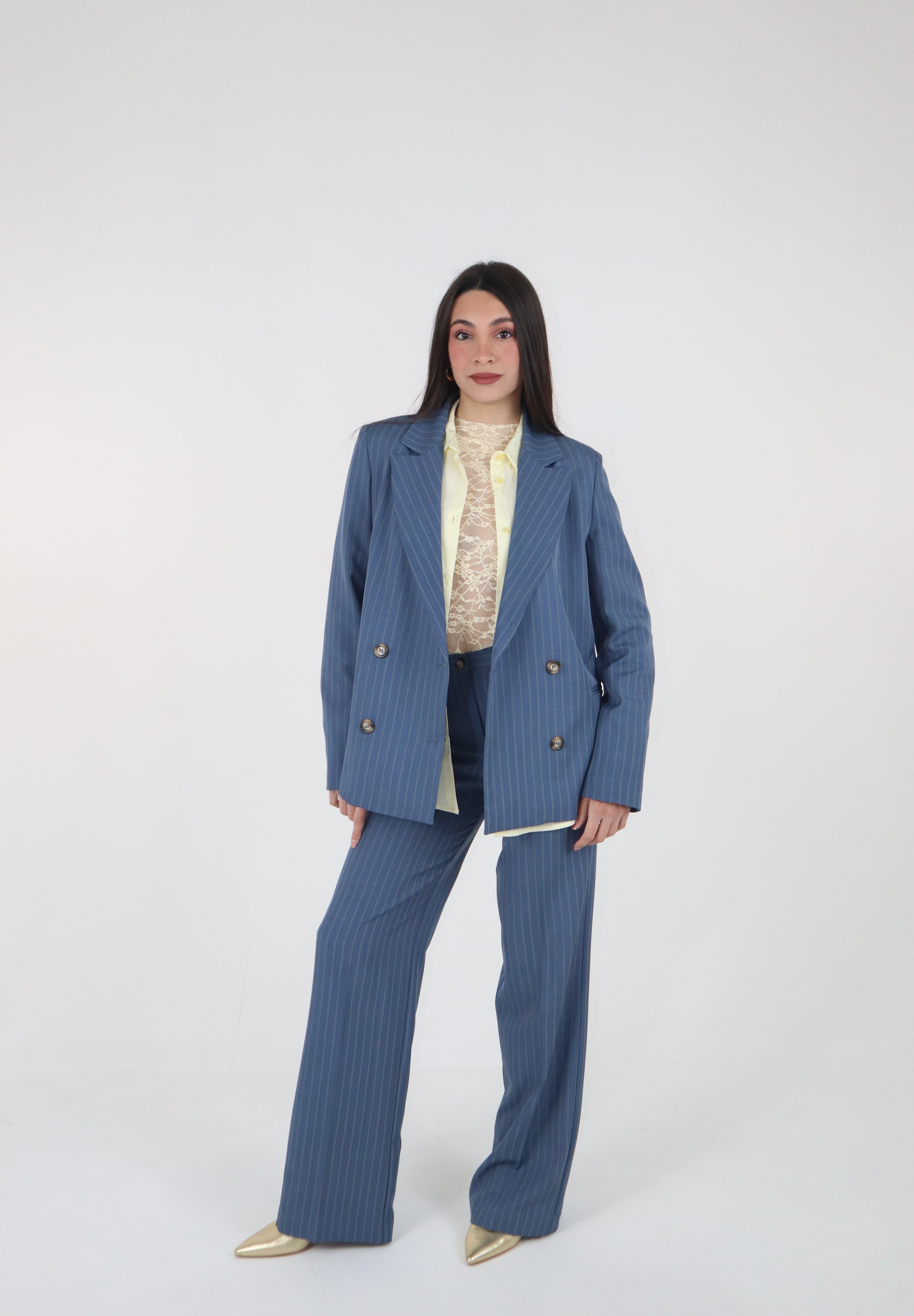 BLAZER BLU DENIM
