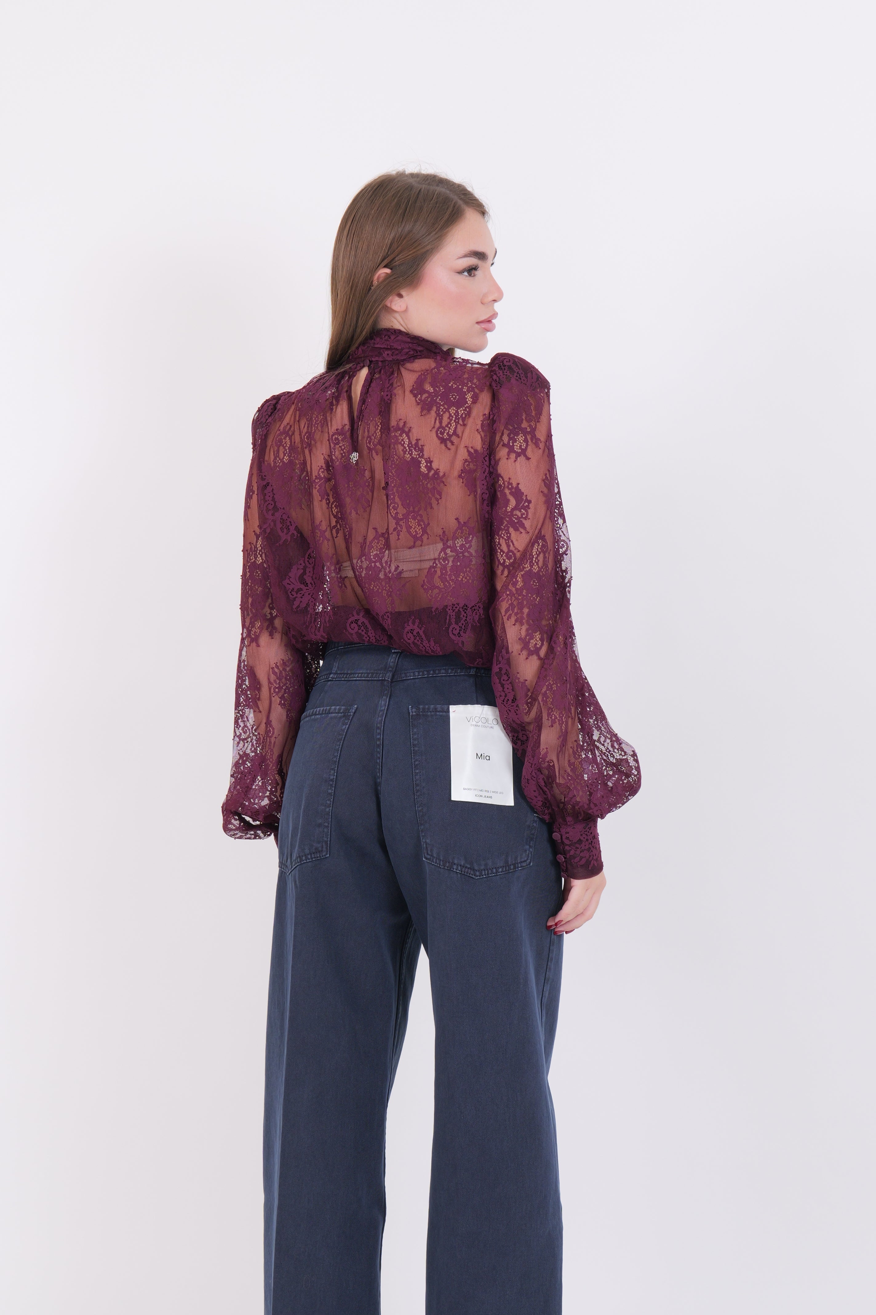 CHEMISETTE VIVI RUBY NOIR