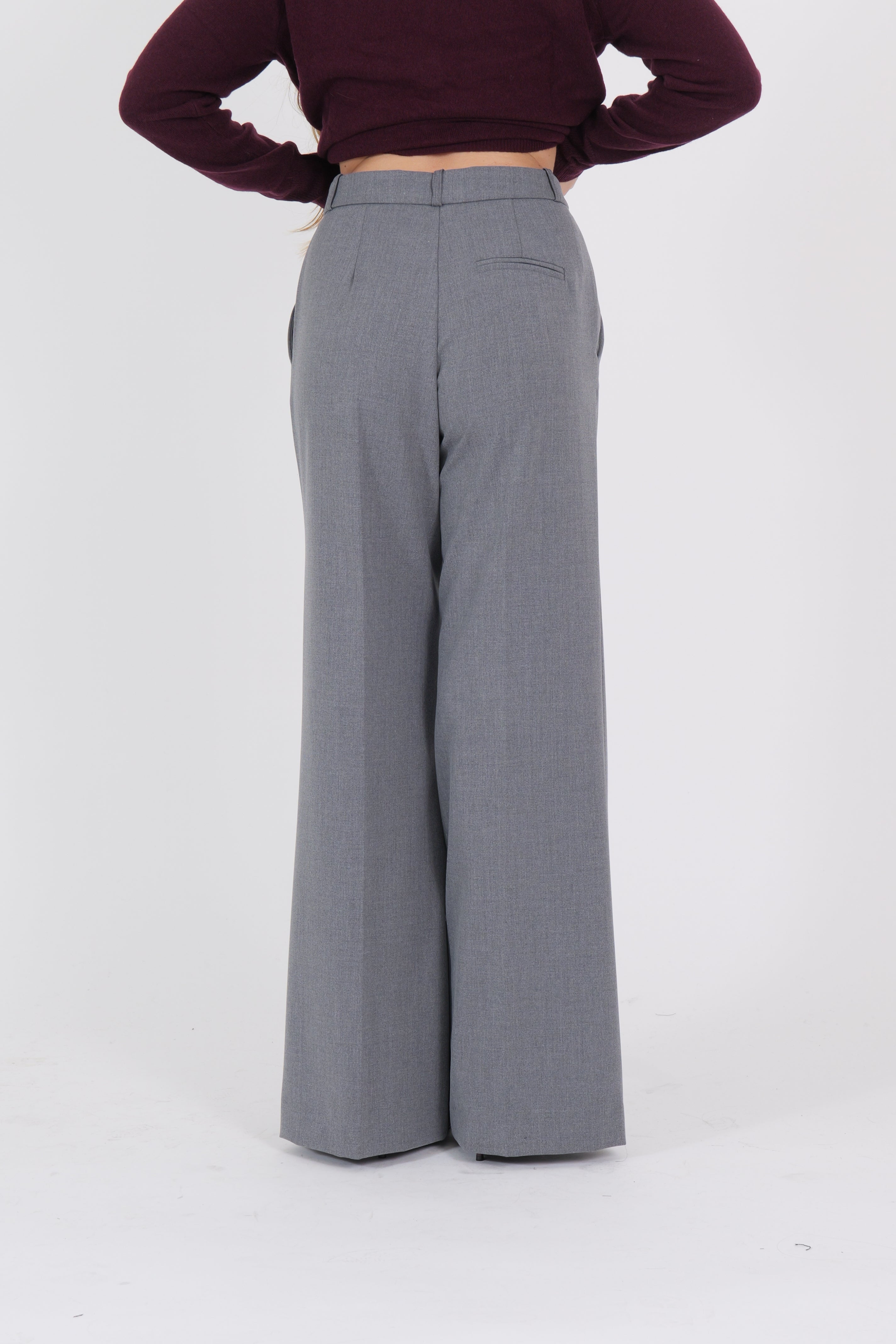 PANTALONE ANA PALAZZO GRIGIO HAVEONE