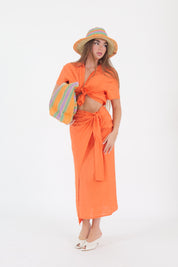 CAMICIA RIO ARANCIO