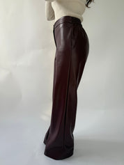 PANTALONE LEATHER ELASTICO