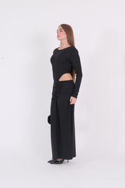 ABITO CUT OUT NERO