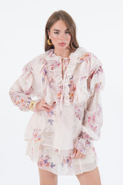 CAMICIA FANTASY PANNA