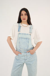 SALOPETTE LIGHT DENIM