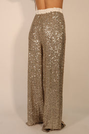 PANTALONE PAILLETTES GOLD