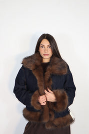 JACKET ECOFUR E DENIM