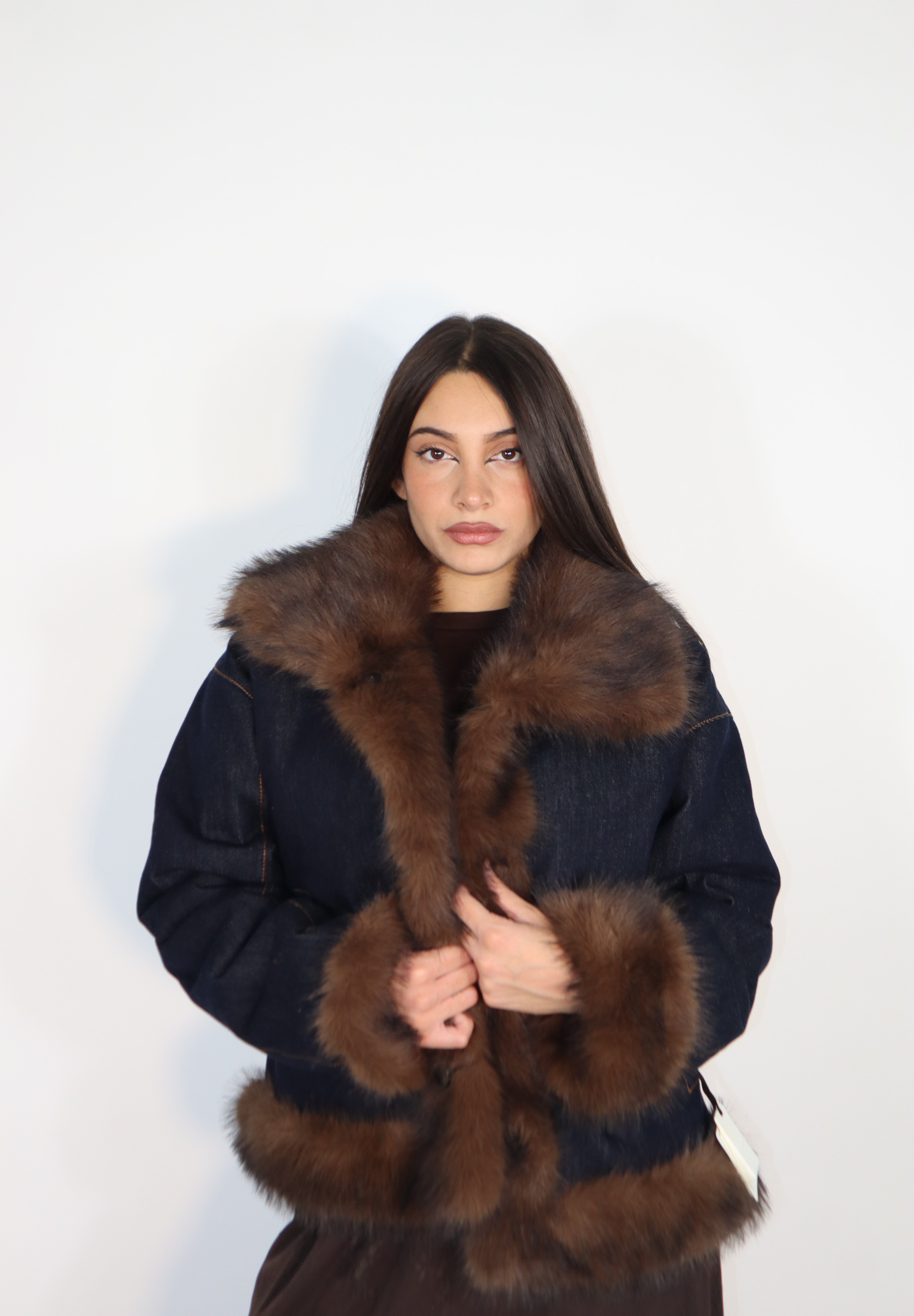 JACKET ECOFUR E DENIM